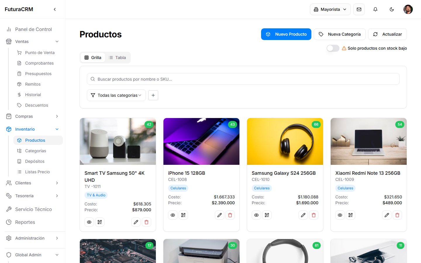 Tu inventario siempre bajo control